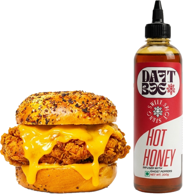 HOT HONEY FRIED CHICKEN SANDO